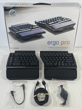 Matias Ergo Pro FK403QPC Split Ergonomic Mechanical Keyboard FOR PARTS/REPAIR picture
