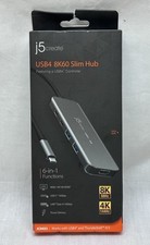 j5create USB4 8K60 Slim Hub - 6 in 1 USB4 Hub with 8K60/4K144 HDMI, PD Charging, picture