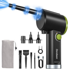 Compressed Air Duster, Cordless Handheld Air Blower, Stepless Speed, 41000RPM, P picture