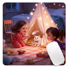 Tent, Cat Mouse Pad - Washable Desk Mat, Suitable for PC Laptop, Office And Ga picture