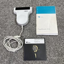 Vintage PC Mouse Systems PageBrush / 256 Hand Scanner Set - Manual & 3.5