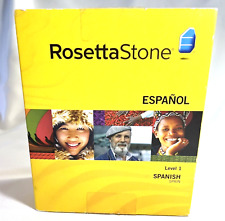 Rosetta Stone Spanish Level 1 Spanish 3 for PC and Mac Complete Tested picture