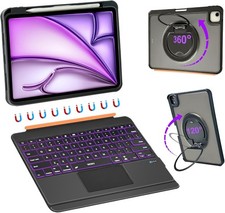 WIWU iPad Keyboard Case Air 13 Inch 360° Stand Magnetic Detachable Case with Key picture