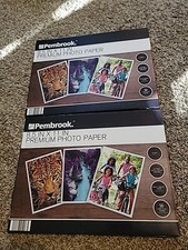 100 Sheets (2x50pk) Pembrook Photo Paper Premium Gloss Letter Size 8.5 x 11 in picture