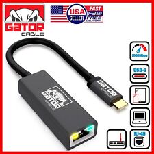 USB-C 3.1 Gigabit Ethernet LAN RJ45 1000Mbps Network Adapter for PC Mac Android picture