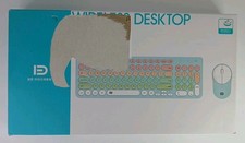 FD Wireless Keyboards and Mouse Combo - 2.4GHz USB Multicolor IK6632 picture