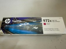 GENUINE HP 972X High Yield MAGENTA PageWide Cartridge L0S01AN NEW SEALED BOX picture