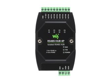 Waveshare Industrial-grade Isolated 4-Ch RS485 Hub, Rail-mount Wide Baud Rate picture