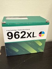 962 XL Ink Cartridges 4 Pack High Yield Compatible HP Printers picture