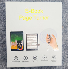E-Book Page Turner Rechargeable Remote Page Turning Device, Black picture