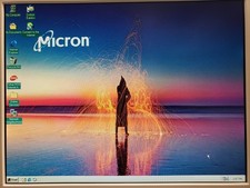 Vintage Micron Clientpro VXe PC Tower Pentium MMX 233MHz 64MB Win98-SE 4GB CF HD picture