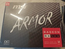 MSI Radeon RX 580 ARMOR 4G OC – 4GB GDDR5 Graphics Card picture