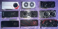 ASUS MSI GeForce Radeon Graphics Cards GTX 970 Etc. - Working - Mixed Lot of 9 picture