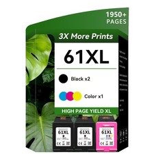 61XL Ink Cartridge For HP 61 XL OfficeJet 2620 2622 4630 4635 ENVY 4500 5530 lot picture