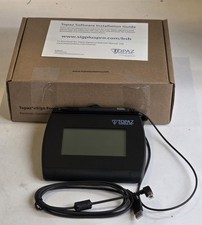 TOPAZ SYSTEMS T-LBK755SE-BBSB-R HIGHER SPEED MODEL GEM LCD SIGNATURE CAPTURE PAD picture