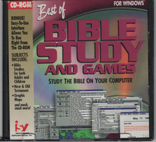 ISV Best of Bible Study and Games DOS/Windows Software CD-ROM (1996) picture