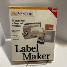 Label Maker By ProVenture ®  For Windows 3.1 & 95 -  On 3.5 Floppies © 1998 - Ne picture