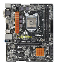 ASROCK H110M-HDV Motherboard LGA1151 Intel H110 DDR4 DIMM HDMI Micro ATX picture