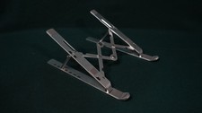 Aluminum ergonomic folding laptop stand picture