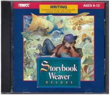 1996 MECC Storybook Weaver Deluxe Writing CD ROM ~ PC or MAC Ages 6 and up cd25 picture