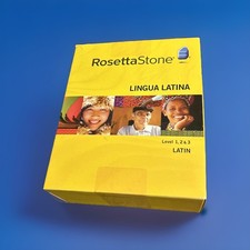 Rosetta Stone Language Linguna Latina Latin Level 1-3 CD-Rom Homeschool picture
