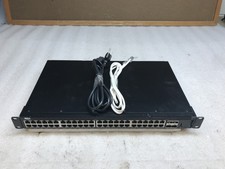 Dell X1052 E12W Gigabit 48-Ports Network Switch W/ Rack Ears picture