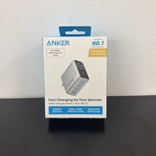Anker - Laptop Charger (140W, 4-Port, PD 3.1) - Silver picture