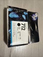 HP 712 38-ml Black DesignJet Ink Cartridge, 3ED70A Untested picture