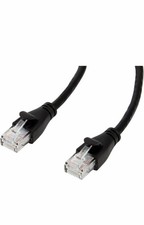 Amazon Basics RJ45 Cat-6 Ethernet Patch Internet, 50 Foot, Black picture