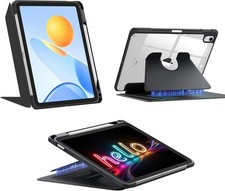 Vertical Stand Case for iPad (A16) 11th Gen 11 Inch 2025 Multi-Angle Clear Cover picture
