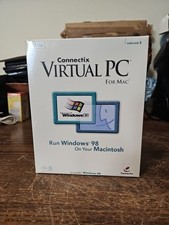 Connectix Virtual PC  Runs Windows 98 On Macintosh. Sealed  picture