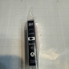 NEW SEALED INK CARTRIDGE SIZE C-251 B BLACK  XL picture