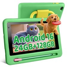 New 7 inch Android 16 Kids Tablet 24GB RAM 128GB ROM Parental control Preschool picture