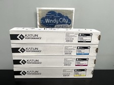 Canon GPR-51 Compatible Katun Toner Set Black Cyan Magenta Yellow New picture