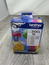 Brother LC203CL XL 3-Pack Color Ink Cartridges Magenta Cyan Yellow Exp 06/2028 picture