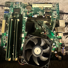 Intel G43T-DM1 A00 MicroATX LGA775 DDR3 Motherboard VGA HDMI w/ CPU Cooler picture