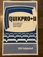 Vintage Apple Mac QuikPro+II Automatic Program Writers ICR Futuresoft 1981-1988 picture