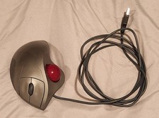 Logitech Trackman Wheel Optical USB Trackball Mouse picture