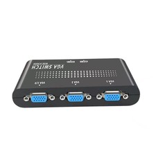 VGA/XGA/SVGA/UXGA  Monitor Sharing Switch Box Case LCD 2 IN 1 OUT or 1 IN 2 OUT picture