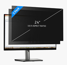 6 pack 24 in 16:9 Monitor Privacy Screen Protector 2-Pack Anti-Glare UV Black picture