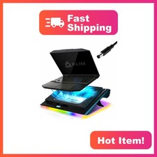 KLIM Everest Plus Laptop Cooling Pad Black 6300 RPM picture
