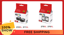 210XL 211XL Ink Cartridges Lot for Canon Combo Pack Fits PIXMA 275XL 276XL Ink picture