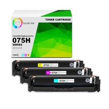 TCT Compatible HY CMY Toner Cartridge Replacement for Canon 075H – 3-Pack picture