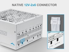 P1000 1000W ATX 3.1 Full Modular Power Supply, Cybenetics Platinum Rated, SAMA picture