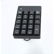 Wired Numerical Keypad SK-051 USB 18 Keys Slim Numeric Pad for Laptop PC Black picture