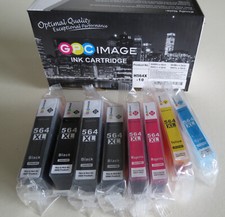 564 XL PRINTER INK CARTRIDGES GPC IMAGE Black Magenta Yellow Cyan picture