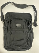 TUMI Made in USA Black Ballistic Messenger  Laptop Bag Crossbody PLEASE READ picture