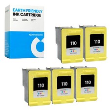 OSI 5-Pack Compatible 110 Cartridges for HP PhotoSmart A628 A630 A636 A637 A640 picture