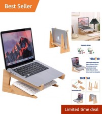 Ventilated Vertical Laptop Stand Compatible with 13-18.6in MacBook & PC picture