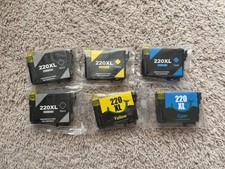 NEW E-Z Ink Ink Cartridge Replacements for Epson 220 XL 220XL picture